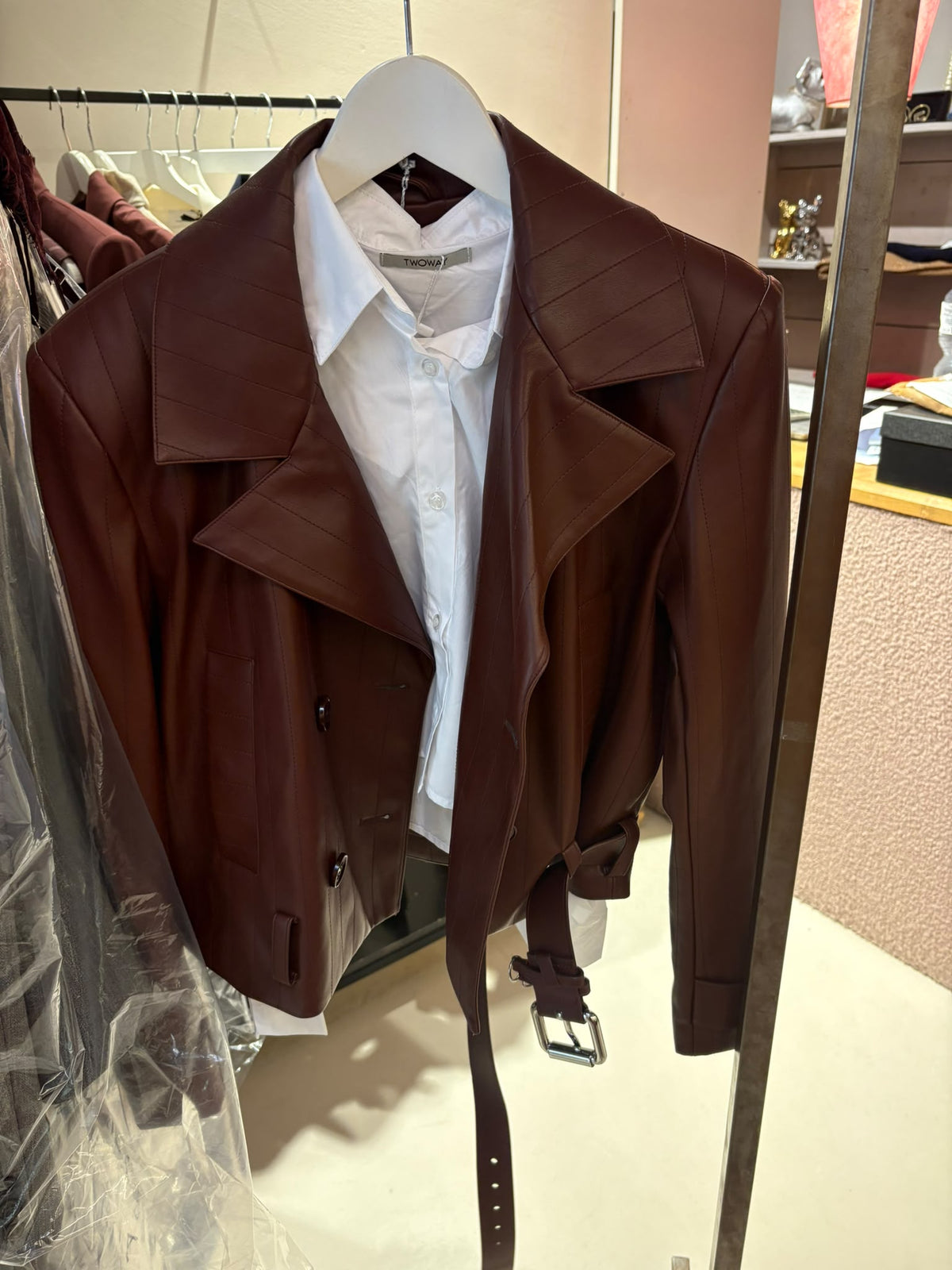 Chiodo in Eco Pelle Patrizia Pepe