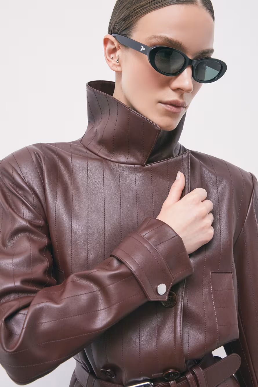 Chiodo in Eco Pelle Patrizia Pepe