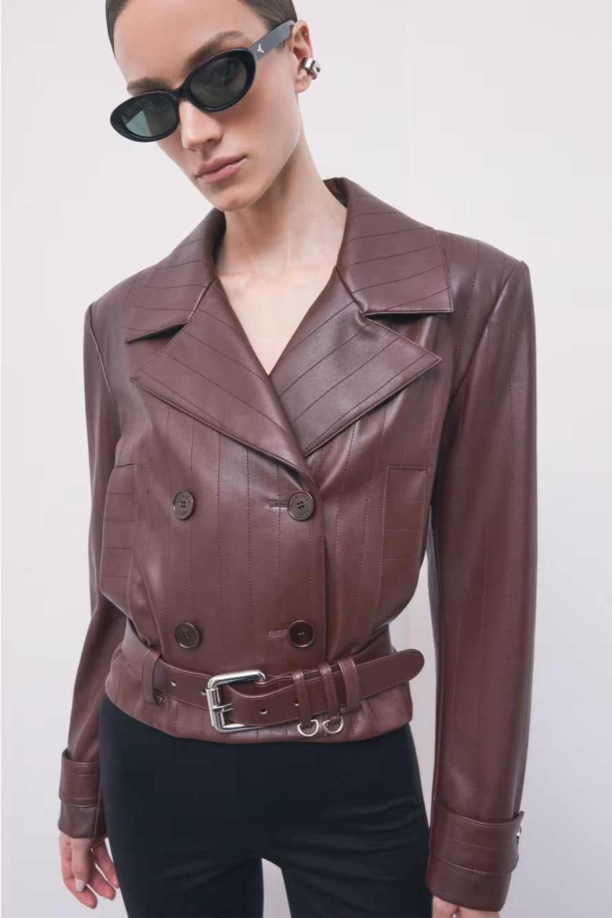 Chiodo in Eco Pelle Patrizia Pepe