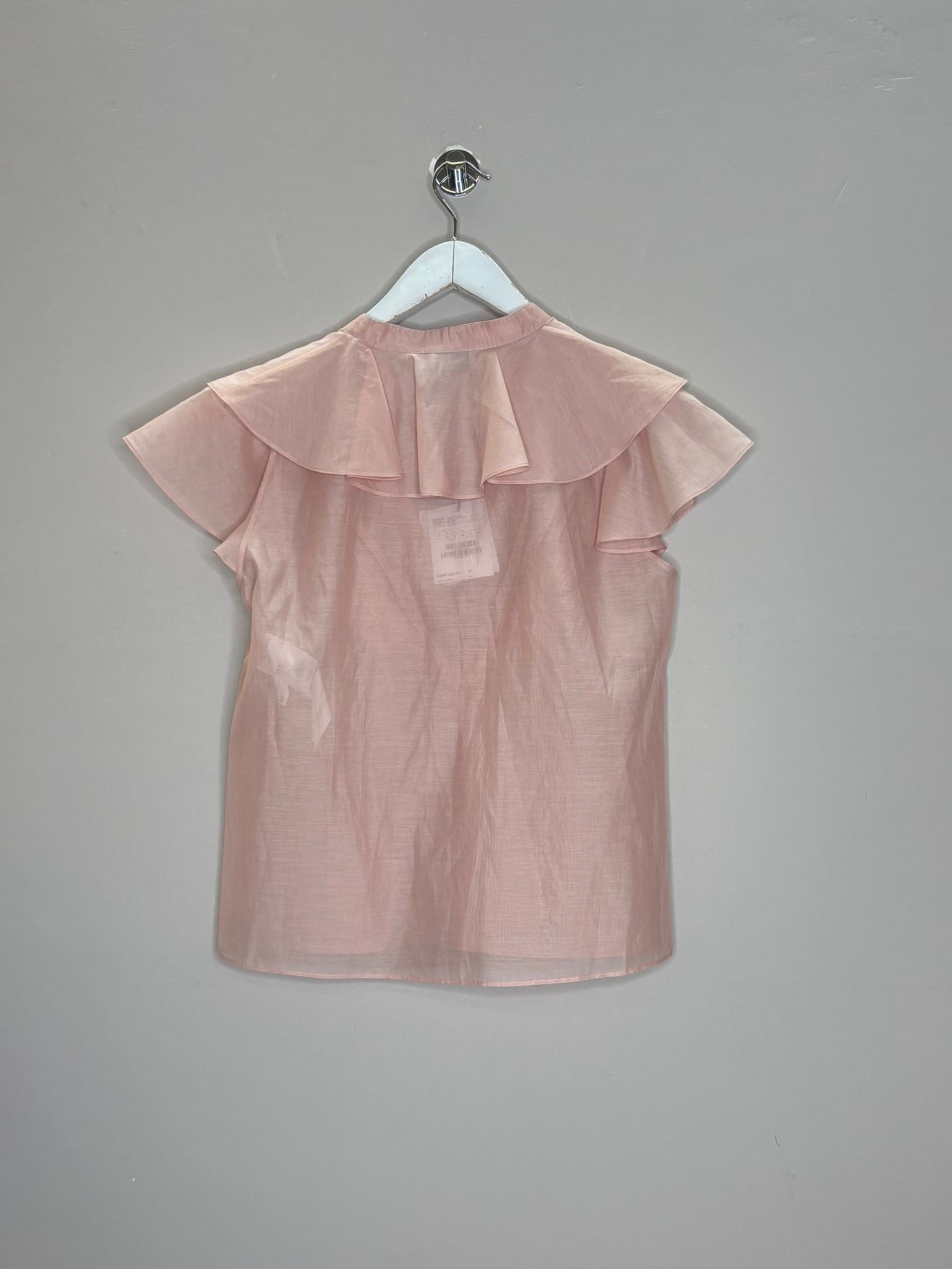 Top in voile di cotone e seta Marella