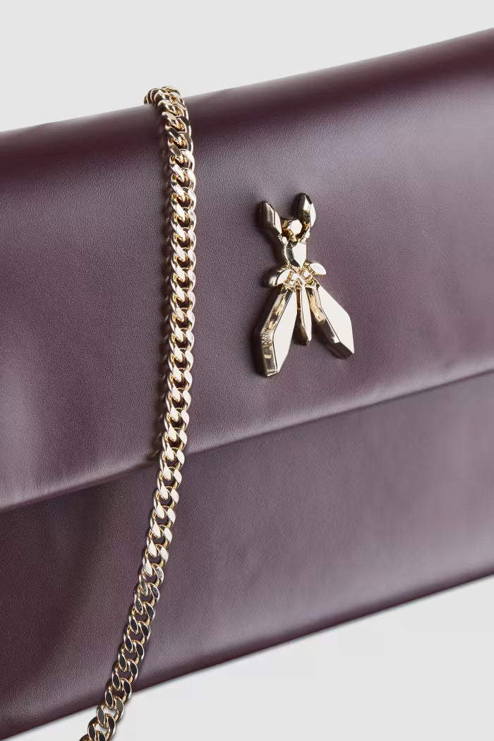 Pochette Fly Patrizia Pepe in pelle con catena