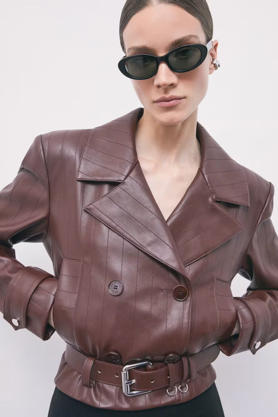 Chiodo in Eco Pelle Patrizia Pepe