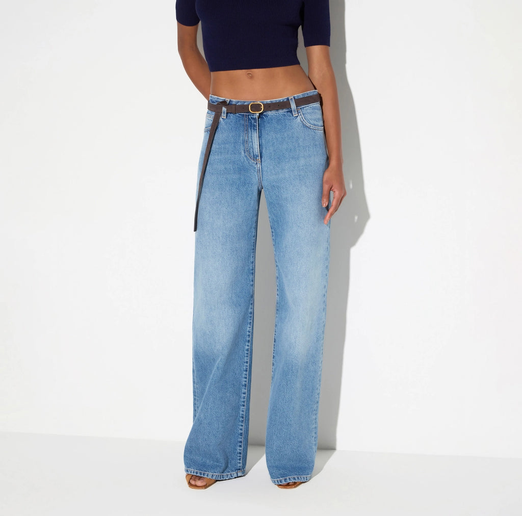 Jeans a palazzo